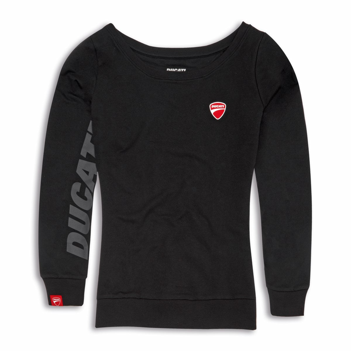 Felpa girocollo con Logo | Donna