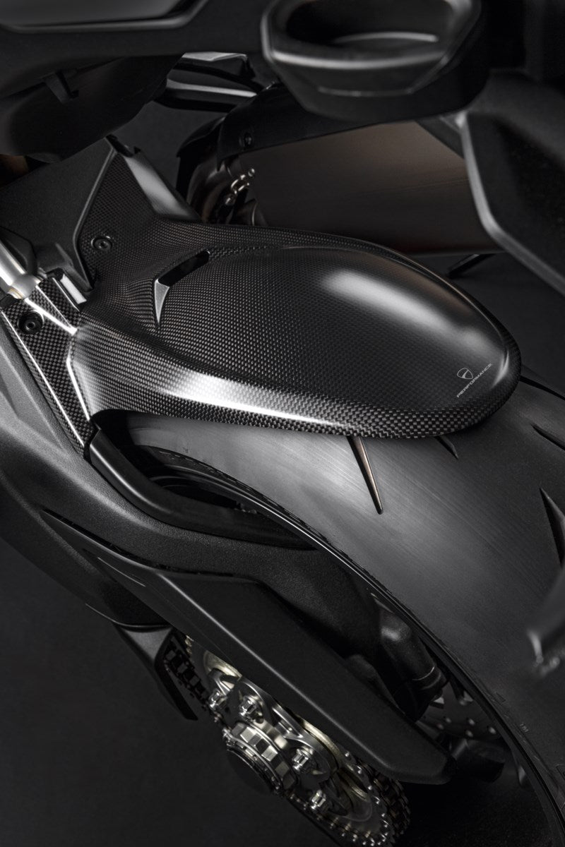 Parafango posteriore in carbonio