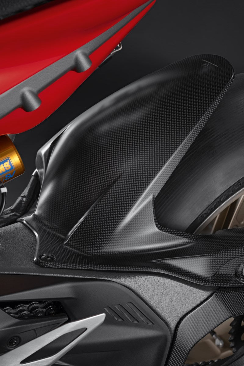 Parafango posteriore in carbonio