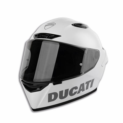 Ducati Logo White | Casco integrale