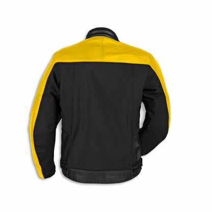 Ducati Logo C1 | Giubbino in pelle-tessuto Uomo