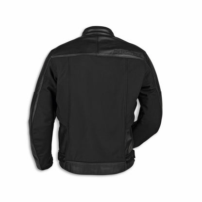 Ducati Logo C1 | Giubbino in pelle-tessuto Uomo