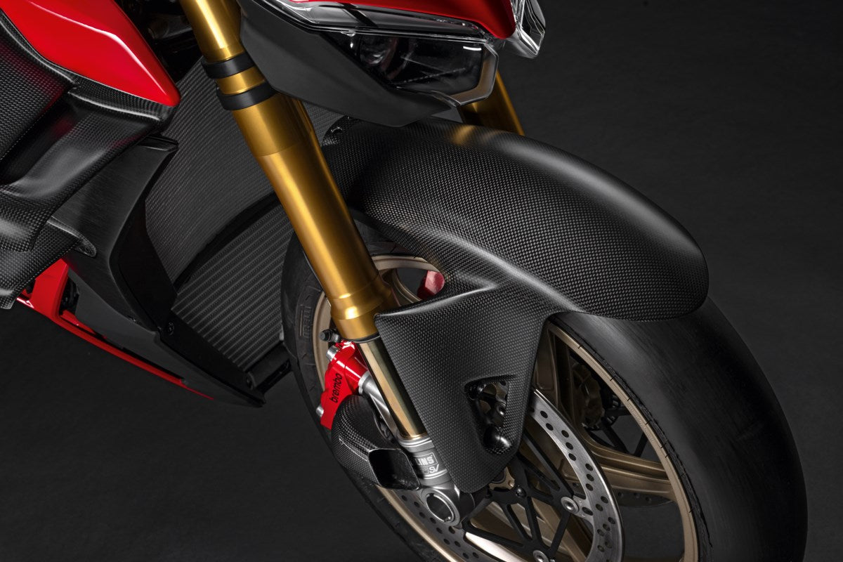 Parafango anteriore in carbonio