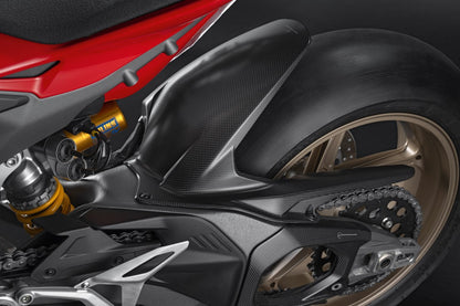 Parafango posteriore in carbonio